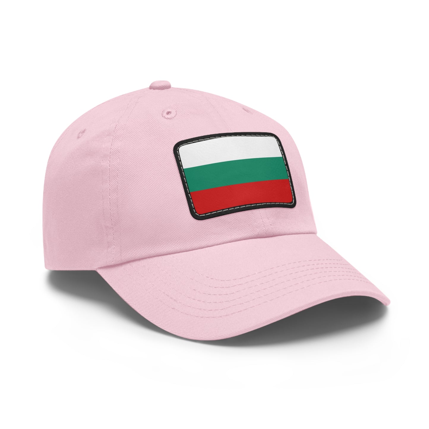 Flag Village Bulgaria Flag Hat Cap with Leather Patch