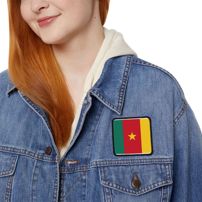 Flag Village Cameroon Flag Embroidery Iron-On Patches
