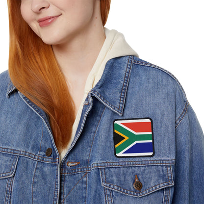 Flag Village South Africa Flag Embroidery Iron-On Patches