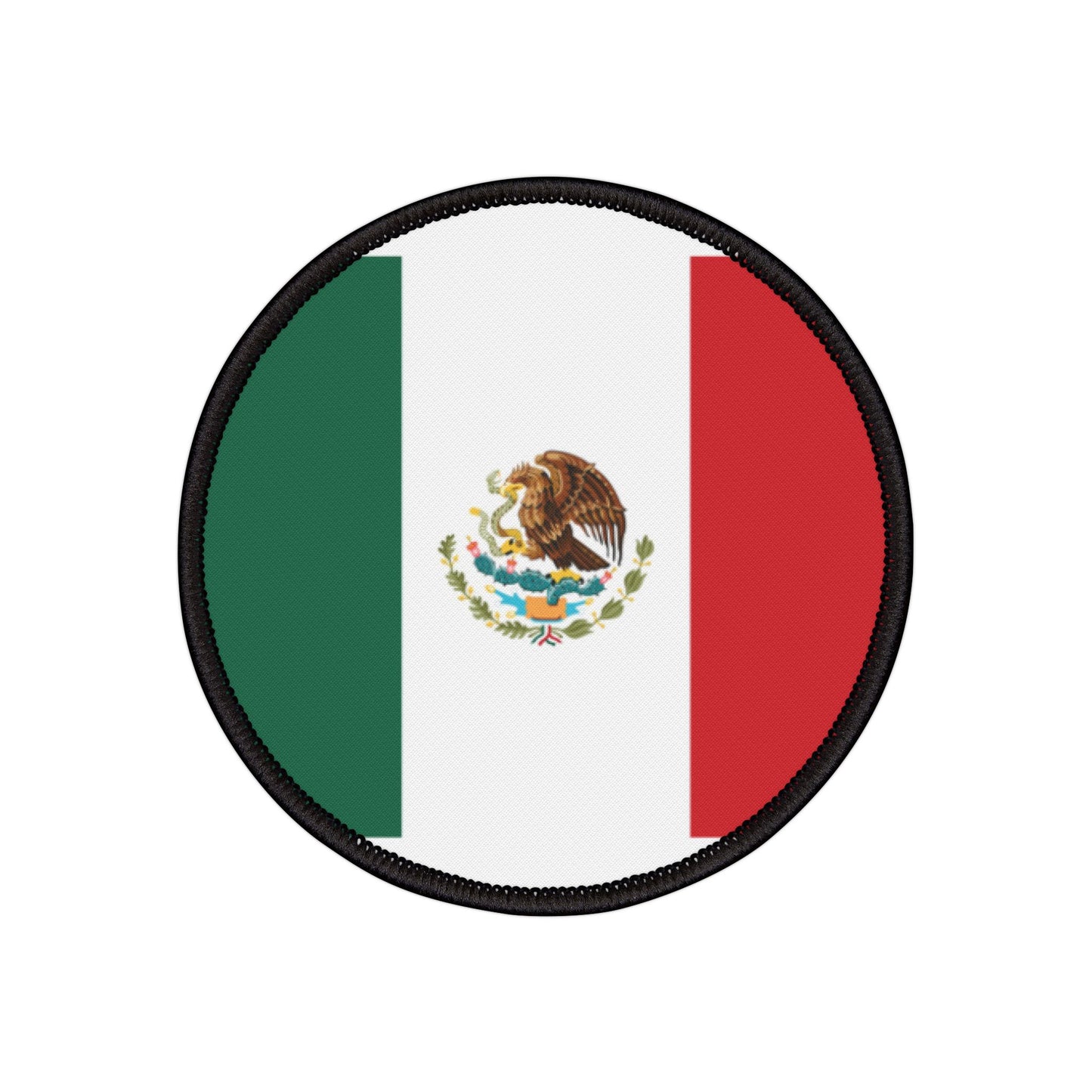 Flag Village Mexico Flag Embroidery Iron-On Patches