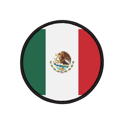 Flag Village Mexico Flag Embroidery Iron-On Patches