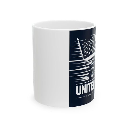 Flag Village United States Sporting Flag Ceramic Coffee Mug 11oz USA0011