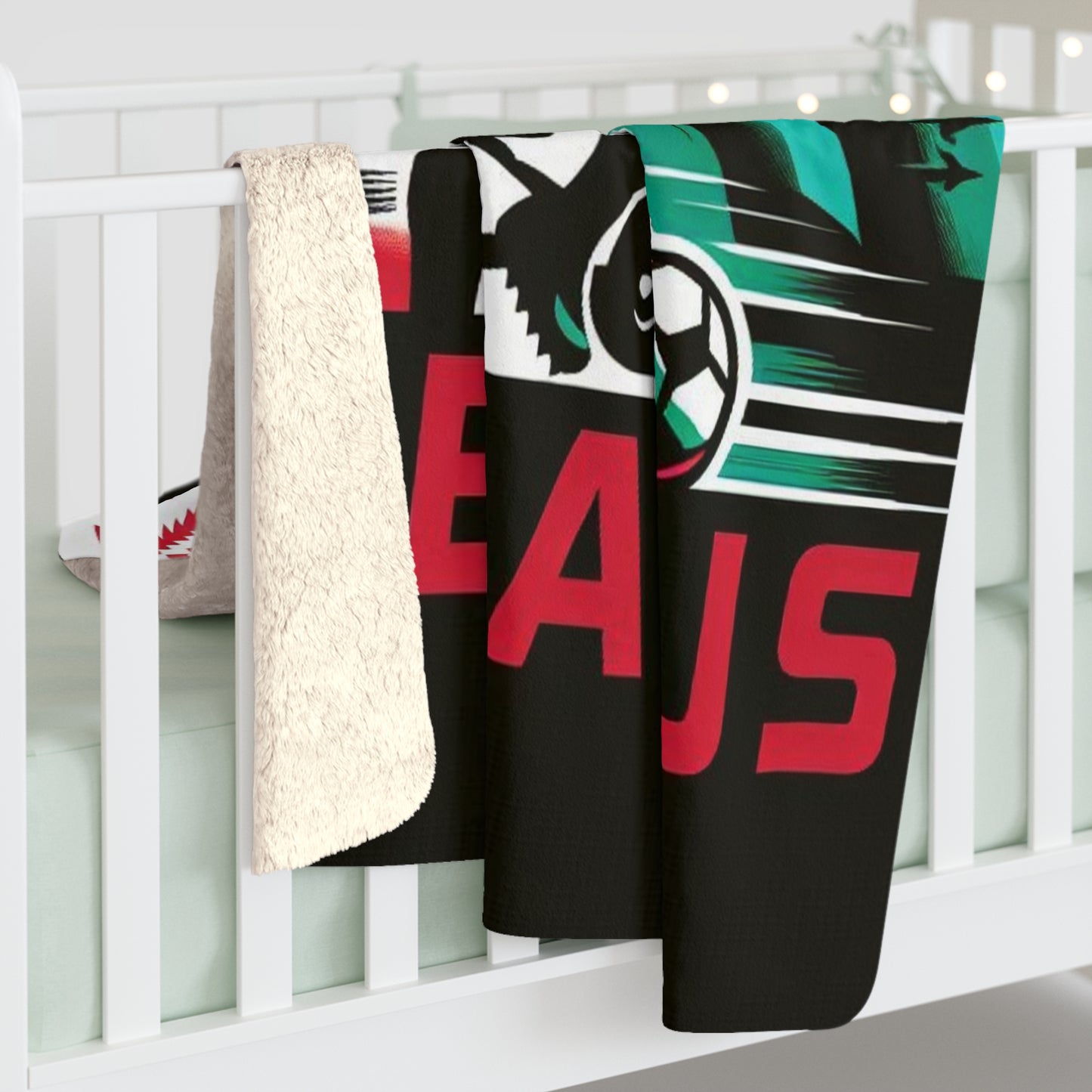 Flag Village Belarus Sporting Flag Sherpa Fleece Blanket BLR0005