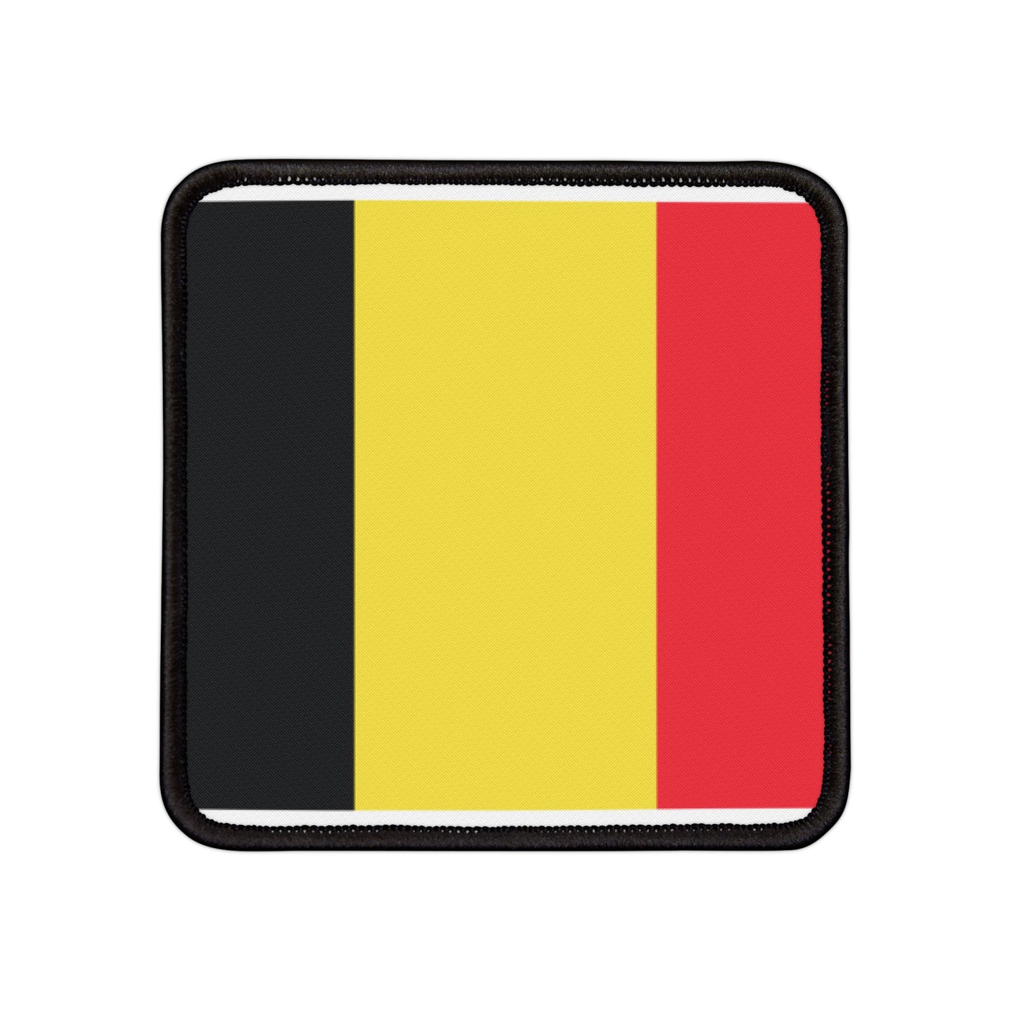 Flag Village Belgium Flag Embroidery Iron-On Patches