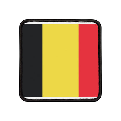 Flag Village Belgium Flag Embroidery Iron-On Patches