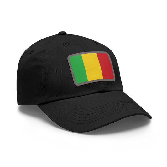 Flag Village Mali Flag Hat Cap with Leather Patch