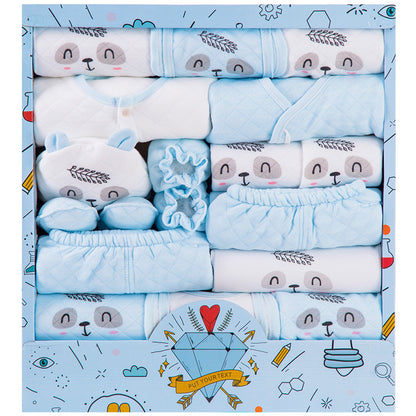 Flag Village Newborn gift box baby clothes set cotton