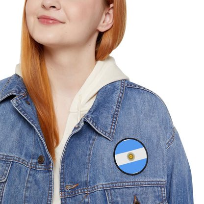 Flag Village Argentina Flag Embroidery Iron-On Patches
