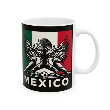 Flag Village MEXICO Sporting Flag Ceramic Coffee Mug 11oz MEX0009