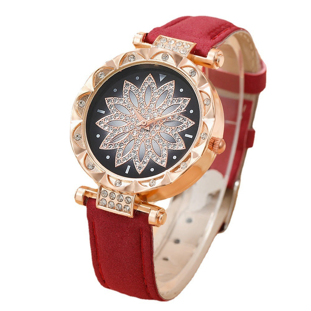 Flag Village Quartz Watch Five-piece Gift Box