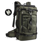 Flag Village New double shoulder bag Oxford cloth bags male outdoor backpack large capacity baggage bag multifunction hiking bag