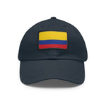 Flag Village Colombia Flag Hat Cap with Leather Patch