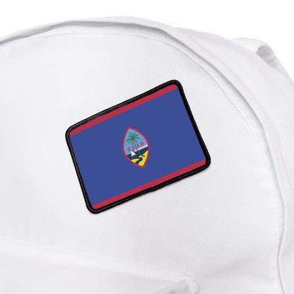 Flag Village Guam Flag Embroidery Iron-On Patches