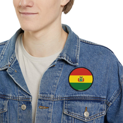 Flag Village Bolivia Flag Embroidery Iron-On Patches
