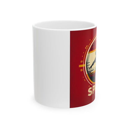 Flag Village Spain Sporting Flag Ceramic Coffee Mug 11oz ESP0008