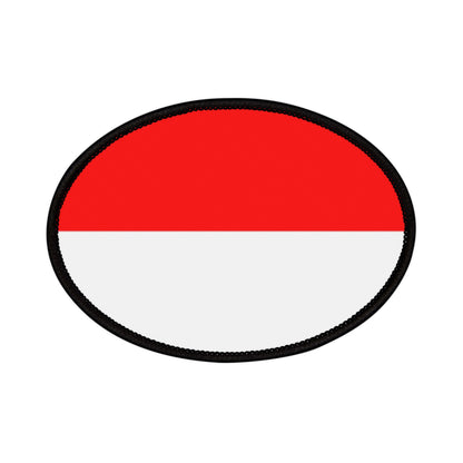 Flag Village Indonesia Flag Embroidery Iron-On Patches