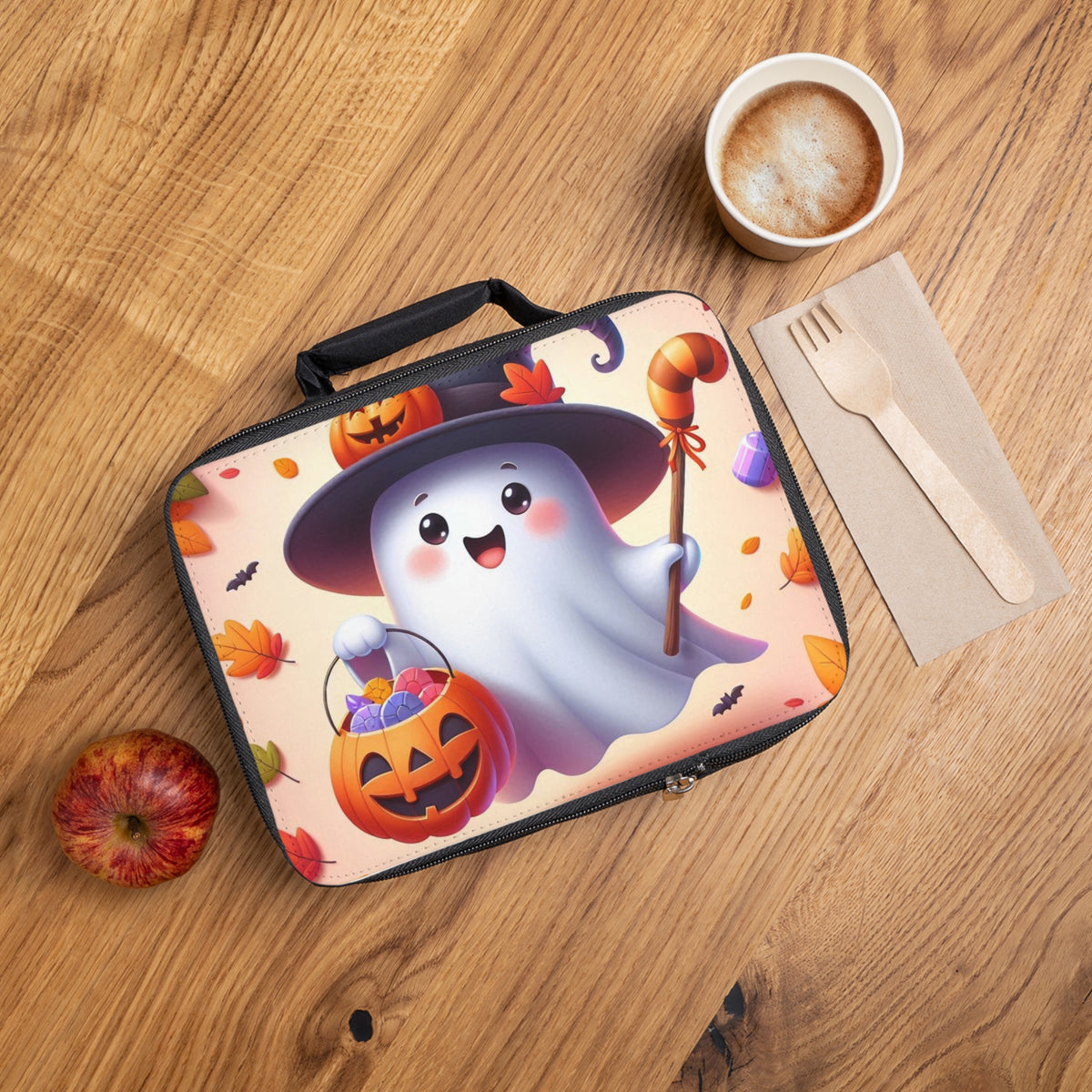 Flag Village Halloween Witch Lunch Bag HW0119