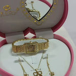 Flag Village Simple Exquisite Jewelry Watch Necklace Gift Box Jewelry