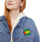 Flag Village Sao Tome And Principe Flag Embroidery Iron-On Patches