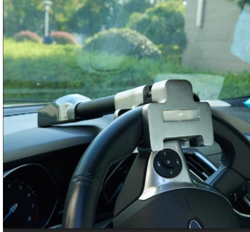 Flag Village Auto Tools Car Steering Wheel Lock with Keys