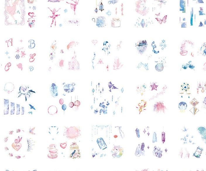 Flag Village Gift box set sticker