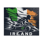 Flag Village Ireland Vintage Racing Flag Jigsaw Puzzle 110pc