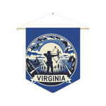 Flag Village Virginia State Flag Pennant Sporting Home Wall decoration VA0002