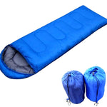 Flag Village Outdoor Camping Sleeping Bag Portable Light Waterproof Travel Hiking Sleeping Bag With Cap