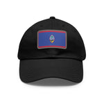 Flag Village Guam Flag Hat Cap with Leather Patch