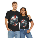 Flag Village UK Vintage Car Flag T-SHIRT Heavy Cotton Tee UK0016