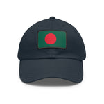 Flag Village Bangladesh Flag Hat Cap with Leather Patch