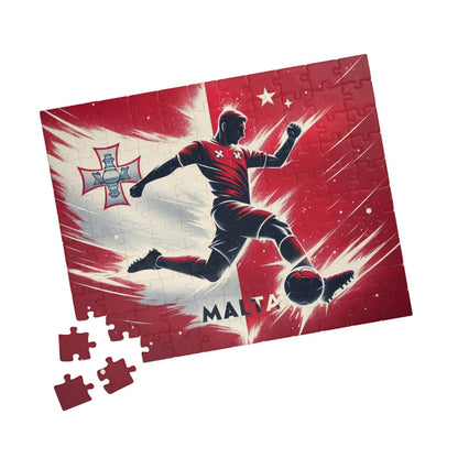 Flag Village Malta Sporting Flag Puzzle (110, 252, 520, 1014-piece) MLT0001