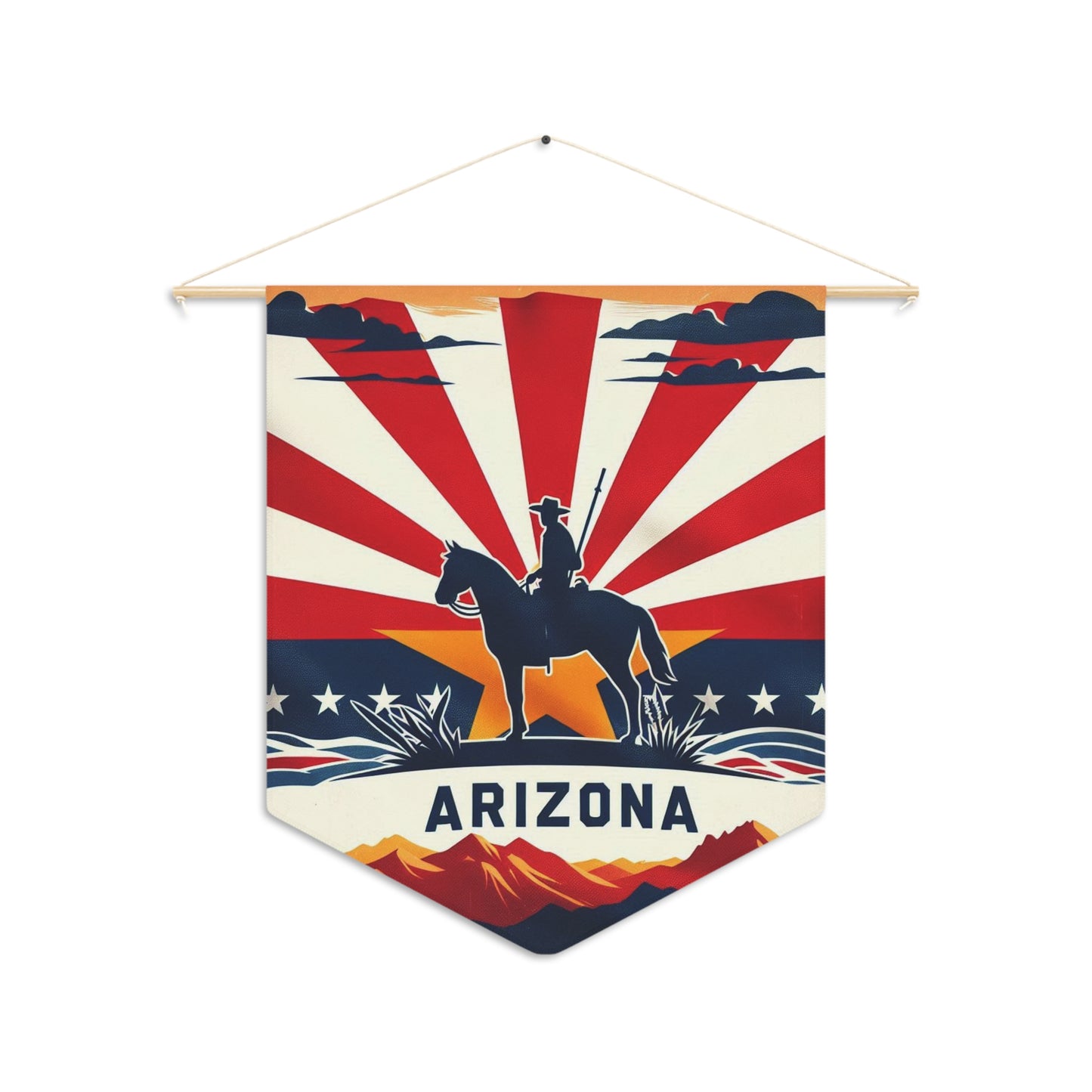 Flag Village Arizona State Flag Pennant Sporting Home Wall decoration AZ0001