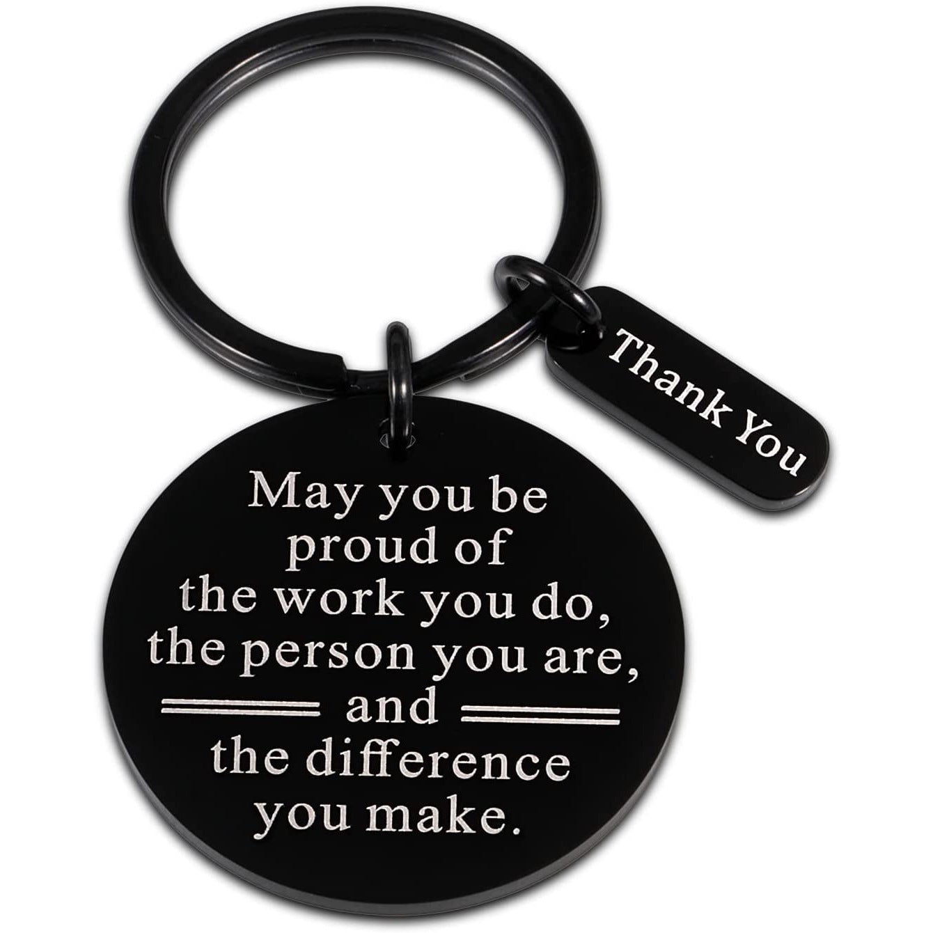 Flag Village Stainless Steel Key Ring Encourage And Thank Colleagues For Their Friendship Gifts