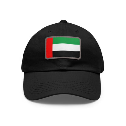 Flag Village United Arab Emirates Flag Hat Cap with Leather Patch