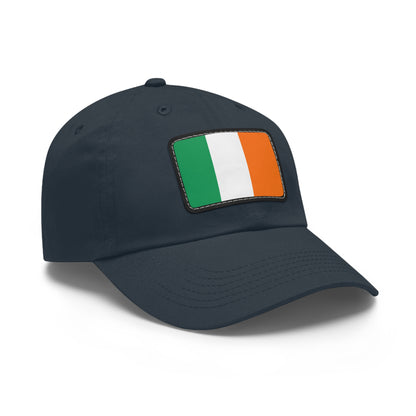 Flag Village Ireland Flag Hat Cap with Leather Patch