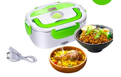 Flag Village Electric lunch box food grade plastic 110v 220v plug in lunch box household appliances gift