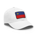 Flag Village Liechtenstein Flag Hat Cap with Leather Patch