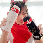 Flag Village Christmas Gift Female Thermos Cup Gift Box Set
