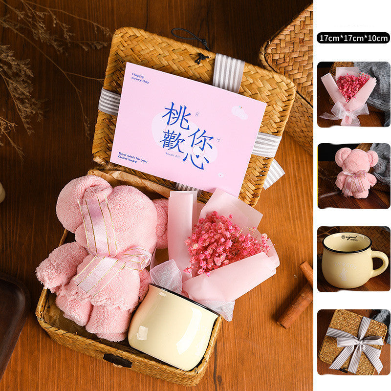 Flag Village Creative Persimmon Light Luxury Gift Box Set