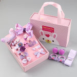 Flag Village Children's Clip Hair Accessories Set Gift Box