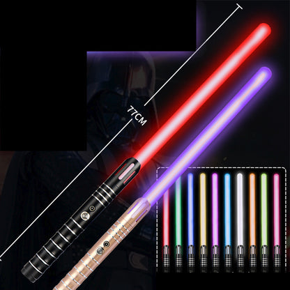 Flag Village RGB Metal Light Up Saber Laser Sword Toys Light Saber Lightstick Children's Gifts