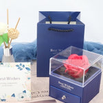 Flag Village Eternal flower gift box Earring Necklace Pendant box couple ring box