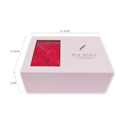Flag Village Rose Gift Box Necklace Jewelry Box