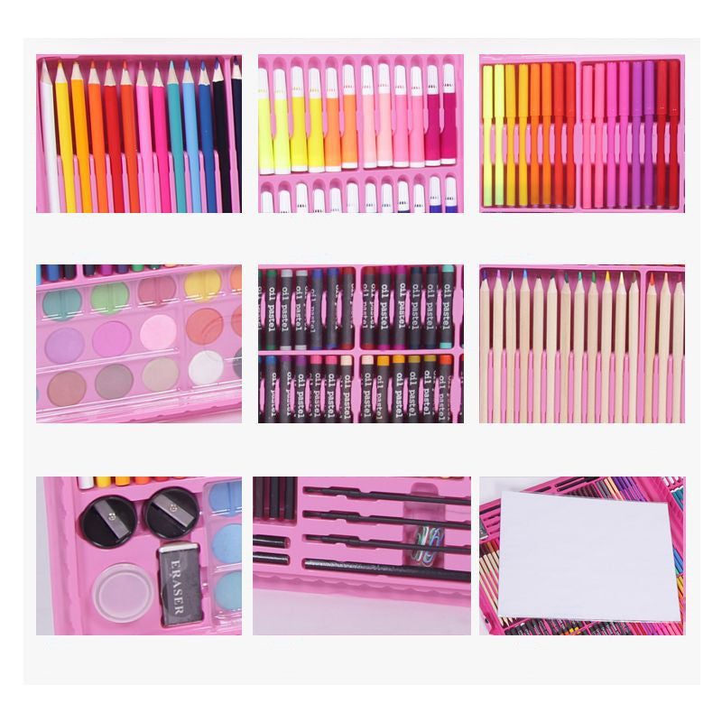 Flag Village Children's Drawing Pen Set Watercolor Pen Gift Box