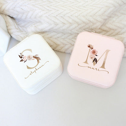 Flag Village Zipper Jewelry Box Personalized Gift Jewelry Box