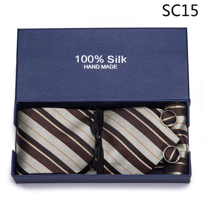 Flag Village Men's Tie Gift Box Set Group Business Formal