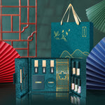 Flag Village Carved National Style Multi-piece Concealer Isolation Lipstick Gift Box Vibrato Live