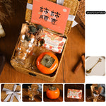 Flag Village Creative Persimmon Light Luxury Gift Box Set