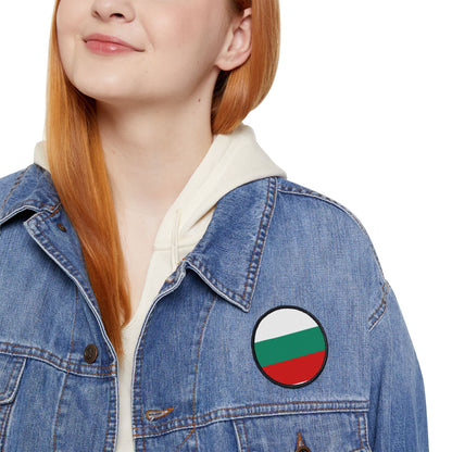 Flag Village Bulgaria Flag Embroidery Iron-On Patches